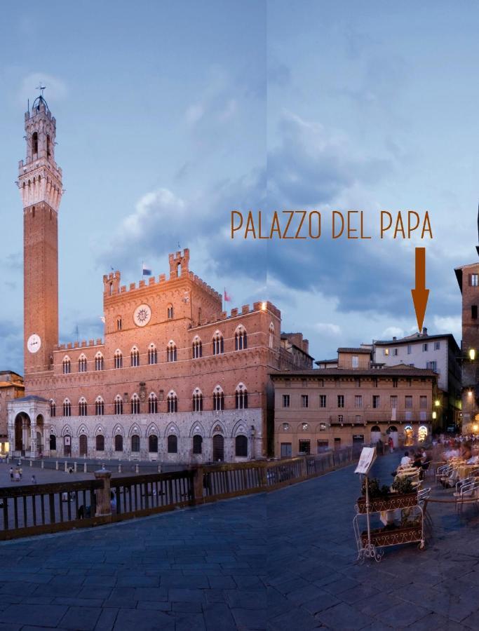 Palazzo Del Papa Hotel Siena Exterior foto