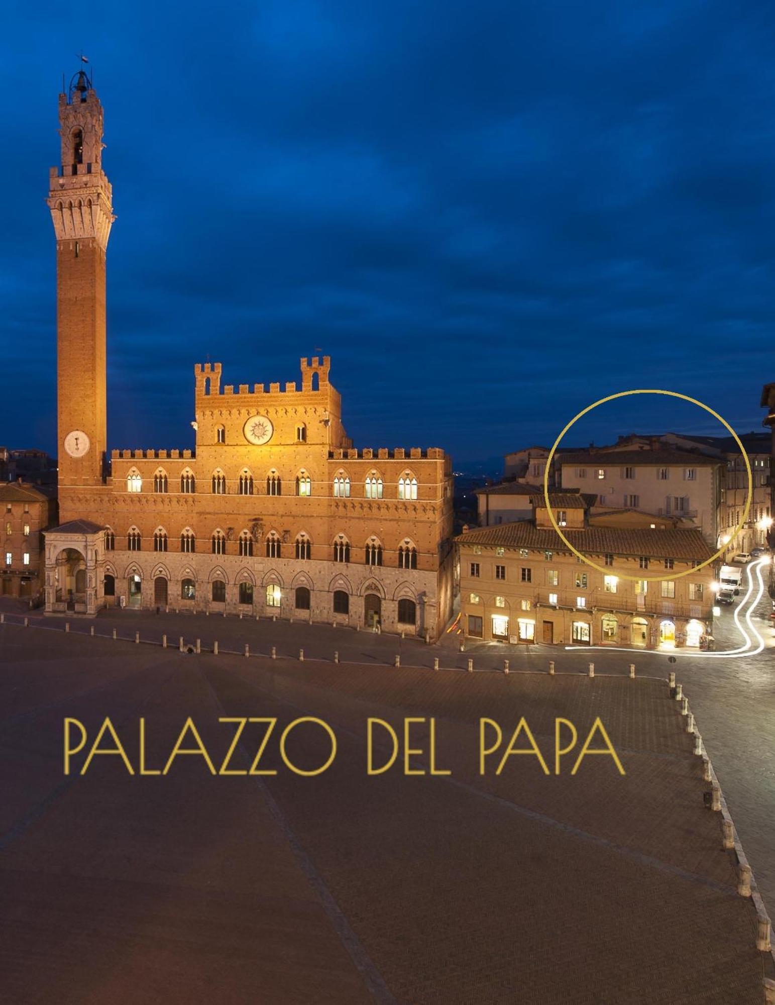 Palazzo Del Papa Hotel Siena Exterior foto